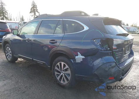 2025 Subaru Outback Premium z USA, uszkodzony, nr VIN 4S4BTAFC9S3243021